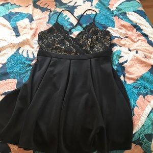 Elegant black dress
